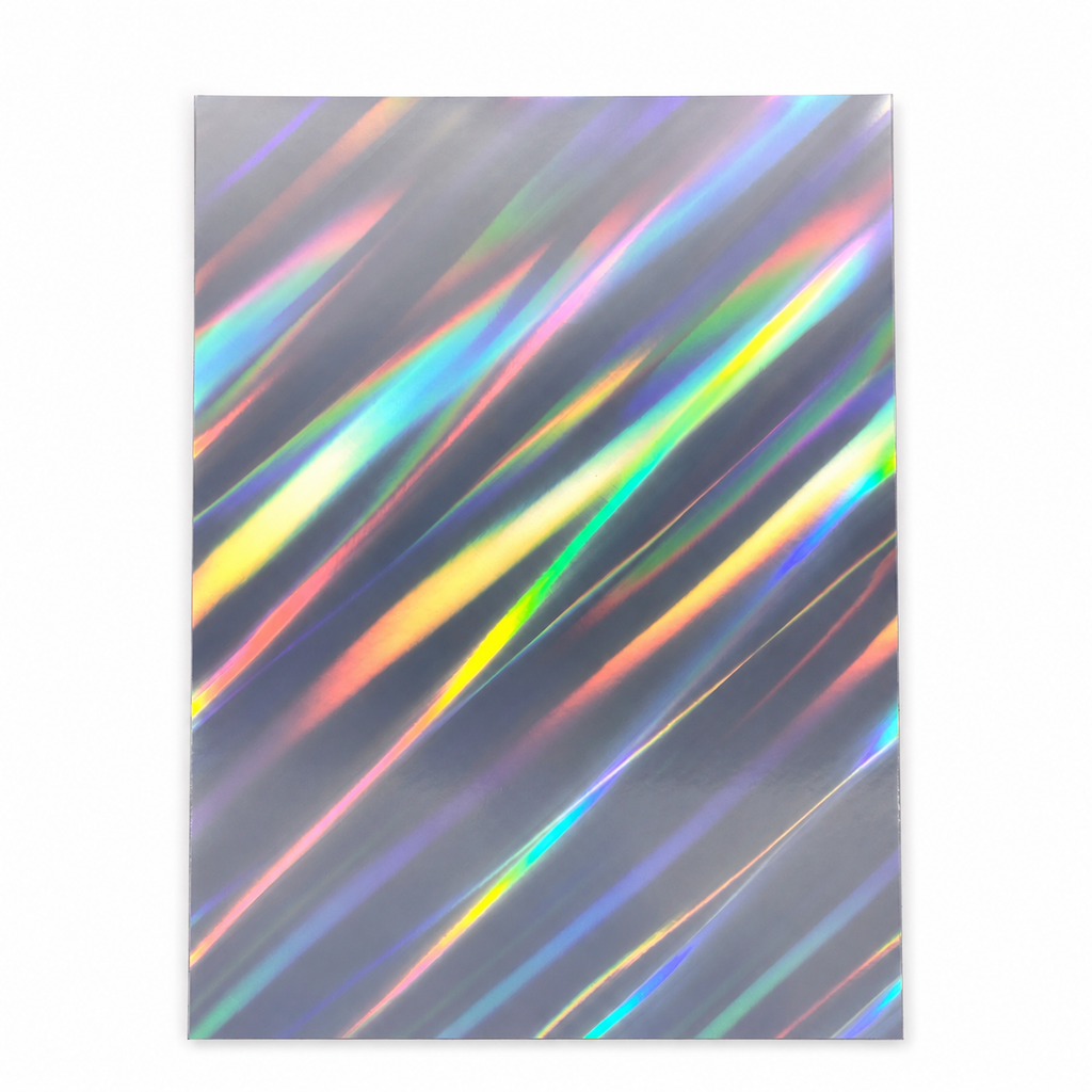 Holográfico Adhesivo imprimible OBLIQUE LIGHT (20h)