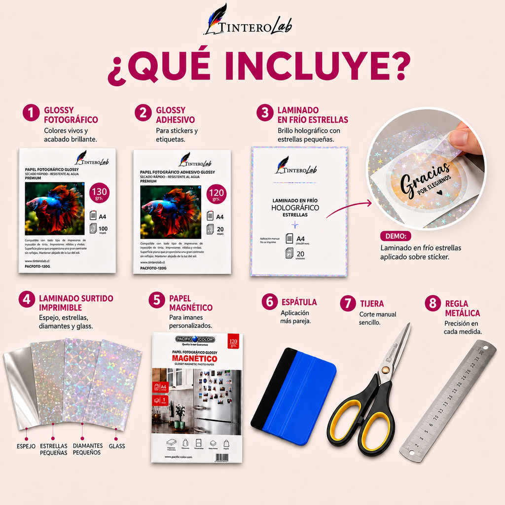 PACK Creativo 8 productos para comenzar