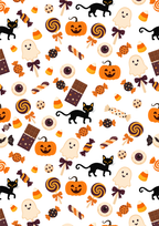 Paper Pad Adhesivo Halloween 16und /A5