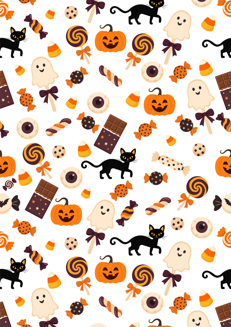 Paper Pad Adhesivo Halloween 16und /A5