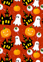 Paper Pad Adhesivo Halloween 16und /A5
