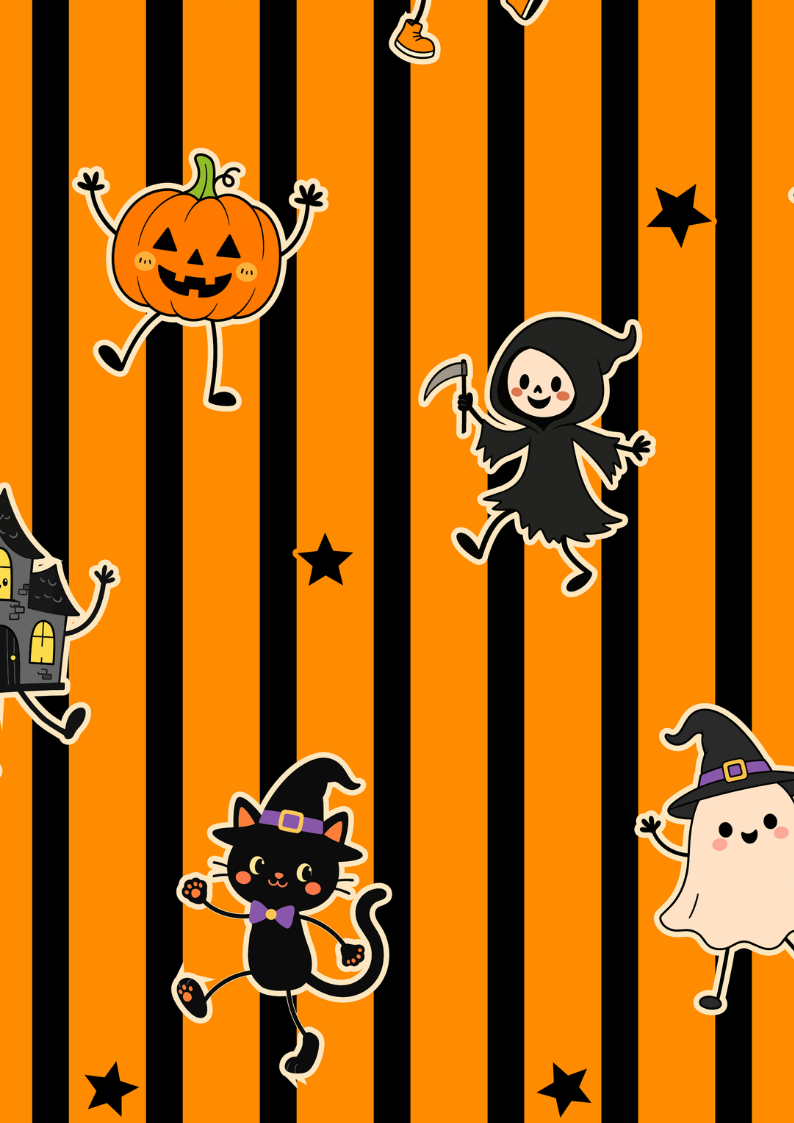 Paper Pad Adhesivo Halloween 16und /A5