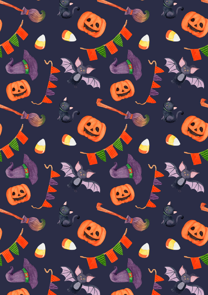Paper Pad Adhesivo Halloween 16und /A5