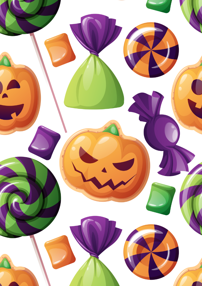 Paper Pad Adhesivo Halloween 16und /A5