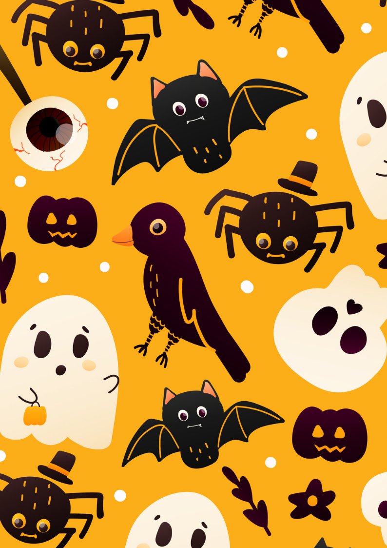 Paper Pad Adhesivo Halloween 16und /A5