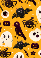 Paper Pad Adhesivo Halloween 16und /A5