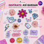 PACK STIKERS QUE BRILLAN