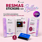 PACK STIKERS QUE BRILLAN
