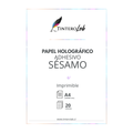 Holográfico Adhesivo imprimible SESAMO (20h)
