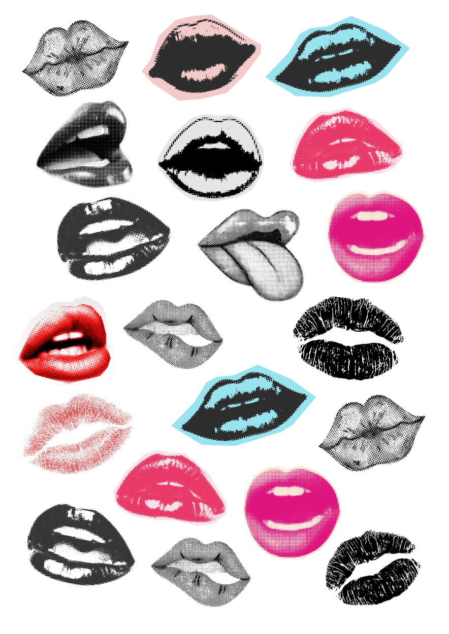 Bocas Halftone