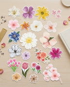 +200 Stickers Jardín Secreto - Flores, plantas, Vintage, Jardín.