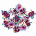 Stikers Holográfico MIX Flores. 30und