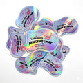 Stikers Holográfico "Lista para procrastinar..." 30und