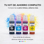 Pack x4 Tintas 544 Botella
