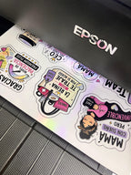 Plantilla Stikers Día Mamá