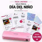 PACK OFERTA + TERMOLAMINADORA ROSA