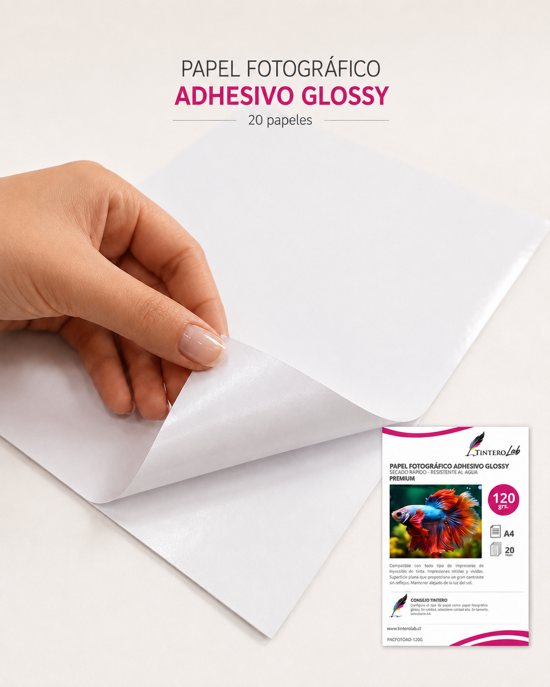 Pack "Me atrevo" 9 productos Papelería.