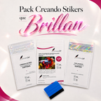 PACK STIKERS QUE BRILLAN