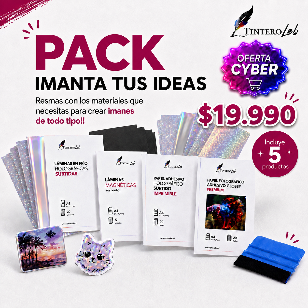 PACK "IMANTA TUS IDEAS"