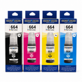 Pack x4 Tintas 664 Botella