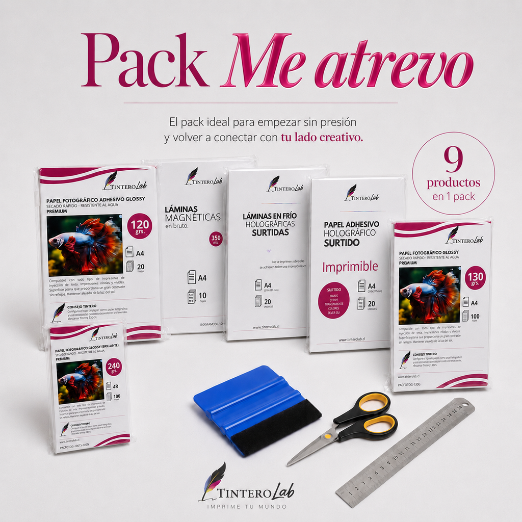 Pack "Me atrevo" 9 productos